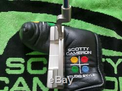 Scotty Cameron Studio Style Newport 2 GSS Putter 35-330G ALL ORIGINAL MUST SEE