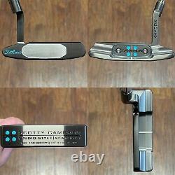 Scotty Cameron Studio Style Newport 2 Putter LH NICE Xtreme Dark Finish