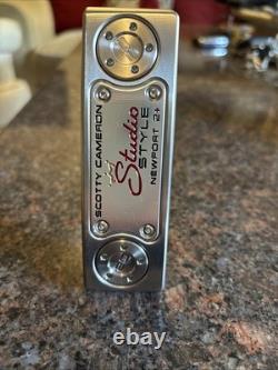 Scotty Cameron Studio Style Newport Putter 2025/26 Model 34 Inches New