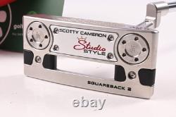 Scotty Cameron Studio Style Squareback 2 2025 Putter / 33.5 Inch