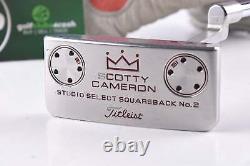 Scotty Cameron Studio Style Squareback No. 2 Putter / 34 Inch