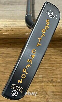 Scotty Cameron Studio design 2 Putter Excellent Xtreme Dark Finish HCHS