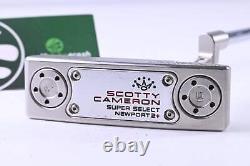 Scotty Cameron Super Select Newport 2+ Putter / 34 Inch