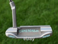 Scotty Cameron TOUR ONLY Cameron & Co. Newport Circle T Prototype GSS Tiffany