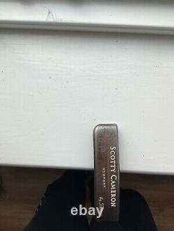 Scotty Cameron Teryllium Newport Sole Stamp Putter