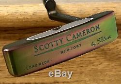 Scotty Cameron Teryllium Two Newport Long Neck Putter TEI3 -Woodland Camo -CCH