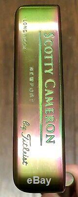 Scotty Cameron Teryllium Two Newport Long Neck Putter TEI3 -Woodland Camo -CCH