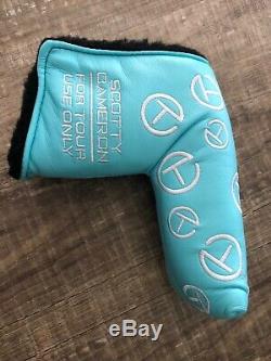 Scotty Cameron Tiffany White Dancing CT Circle T Blade Putter Headcover