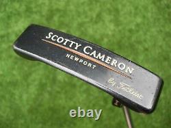 Scotty Cameron Titleist 1998 TeI3 Teryllium Newport Putter With Custom Shop Grip