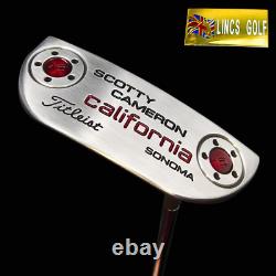 Scotty Cameron Titleist California Sonoma Putter 86.5cm Steel Shaft