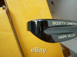 Scotty Cameron Titleist Napa Putter 06 Limited Bullet Bottom New With Headcover