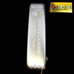 Scotty Cameron Titleist Pro Platinum Newport Mid Slant Putter 84cm Steel Shaft