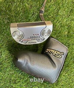 Scotty Cameron Titleist Select Fastback 2 Golf Putter / 34 & Scotty Head Cover