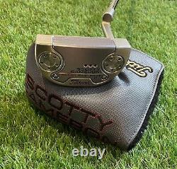Scotty Cameron Titleist Select Fastback 2 Golf Putter / 34 with Head Cover -vgc