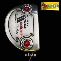 Scotty Cameron Titleist Select Golo Mid 5 Putter 87cm Steel Shaft + HC