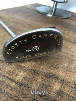 Scotty Cameron Titleist Studio Design 5 Golf Putter