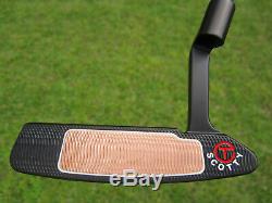 Scotty Cameron Tour Only Black T10 Newport 2 Circle T DEEP MILLED 34 360G