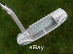 Scotty Cameron Tour Only Cameron & Co. Newport GSS Circle T Tiffany with Snow