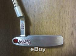 Scotty Cameron Tour Putter Lefty 009 SSS Dots Circle T Three FIFTY 34 Inch COA