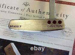 Scotty Cameron Xperimental Prototype Squareback Circle T Putter-Scado #5 of 15