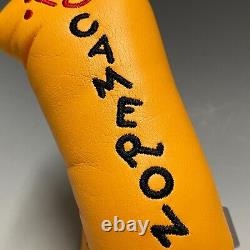 Scotty Cameron YELLOW STUDIO DESIGN 2001 w / Pivot Tool Blade Putter Headcover