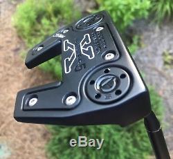 Scotty Cameron custom flow neck X5 putter with Circle T weights, CT headcover