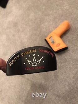 Scotty cameron JAT putter Stamped Sergio Garcia Brand New Limited Release