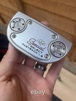 Scotty cameron putter 35 1.5 select fastback, original grip, original headcover