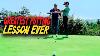 The Greatest Putting Lesson You Will Ever Get