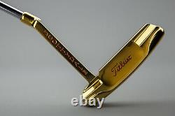 Tiger Woods, RARE 1/6 Scotty Cameron Circle T Putter With Certificate CT Gold Pl