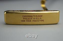 Tiger Woods, RARE 1/6 Scotty Cameron Circle T Putter With Certificate CT Gold Pl