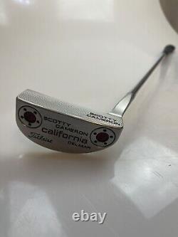 Titleist SCOTTY CAMERON California DEL MAR 2012 34 inch steel right-hand putter