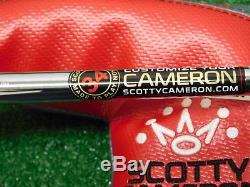 Titleist Scotty Cameron 2016 Select Newport 2 Notchback 34 Putter with HC New