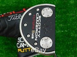 Titleist Scotty Cameron 2017 Futura 5MB 34 Putter with GoLo Headcover Excellent