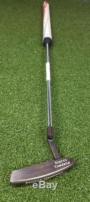 Titleist Scotty Cameron Newport Gun Blue 34.5 Putter Super Stroke 1.3 Golf Club