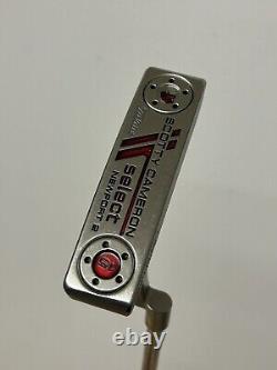 Titleist Scotty Cameron Select Newport 2 Putter / 34 Length Right Handed