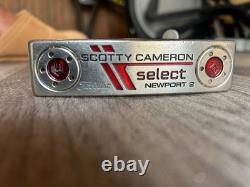Titleist Scotty Cameron Studio Select Newport 2 Putter 34 Inch, Right-Handed
