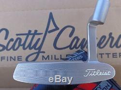 Titleist Scotty Cameron Studio Stainless Newport Beach Cut 36 Milled Putter RH