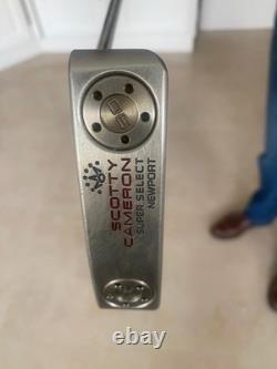 Titleist Scotty Cameron Super Select Newport Putter Right-Handed 35 Inch