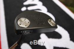 Tour Black Scotty Cameron Fastback 1.5 Circle T Weights Blacked Out
