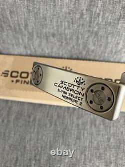 Used Once Scotty Cameron Super Select Newport 2 Custom Putter