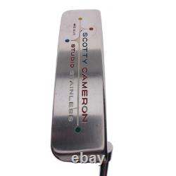 Used Scotty Cameron Studio Stainless Mid Sur Putter / 33.0 Inches