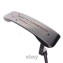 Used Scotty Cameron Studio Stainless Mid Sur Putter / 33.0 Inches