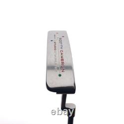 Used Scotty Cameron Studio Stainless Mid Sur Putter / 34.0 Inches