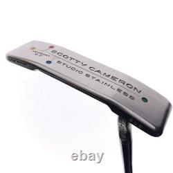 Used Scotty Cameron Studio Stainless Newport 2.5 Putter / 35.0 Inches