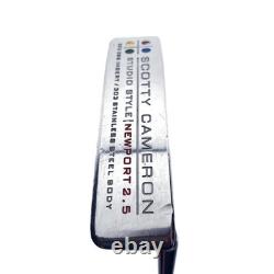 Used Scotty Cameron Studio Style Newport 2.5 Putter / 34.0 Inches