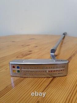 Used Scotty Cameron Studio Style Newport GSS with new spare original grip