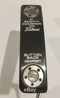 Very Lightly Gamed 34 Scotty Cameron Custom Shop Newport ButtonBack VVGC